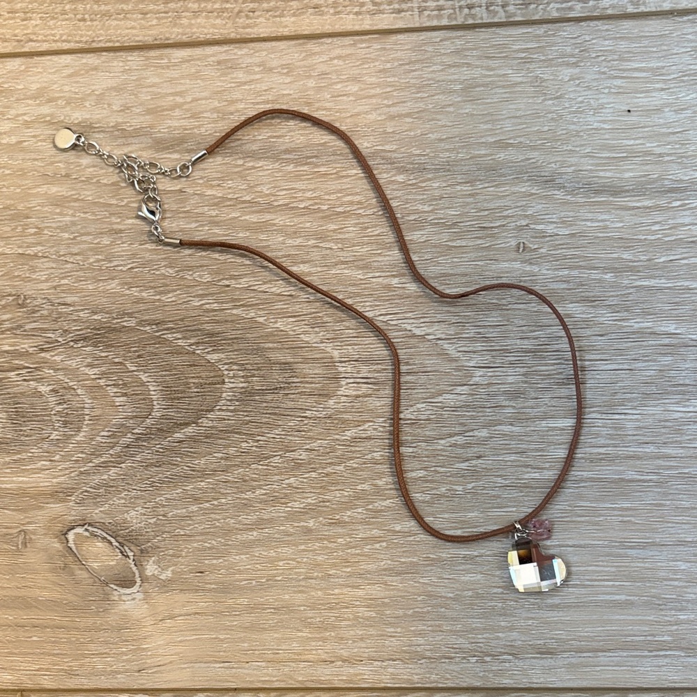 Swarovski heart necklace